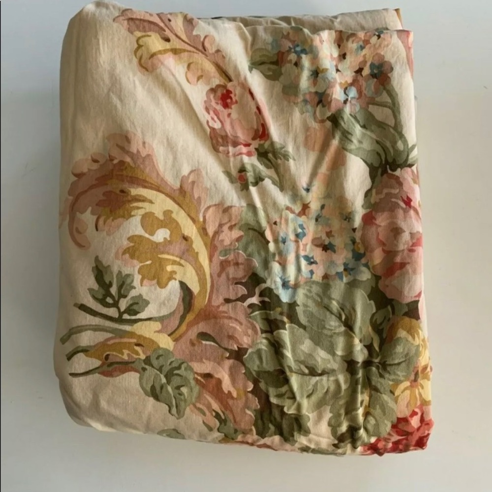Ralph Lauren Sussex Garden vintage King-size duvet cover in soft cotton sateen
